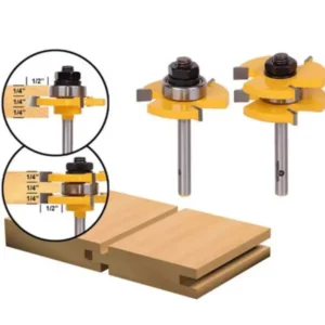 3 Teeth T-type Tenon Knife Cutter