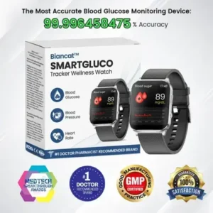 SmartGluco Tracker Wellness Watch