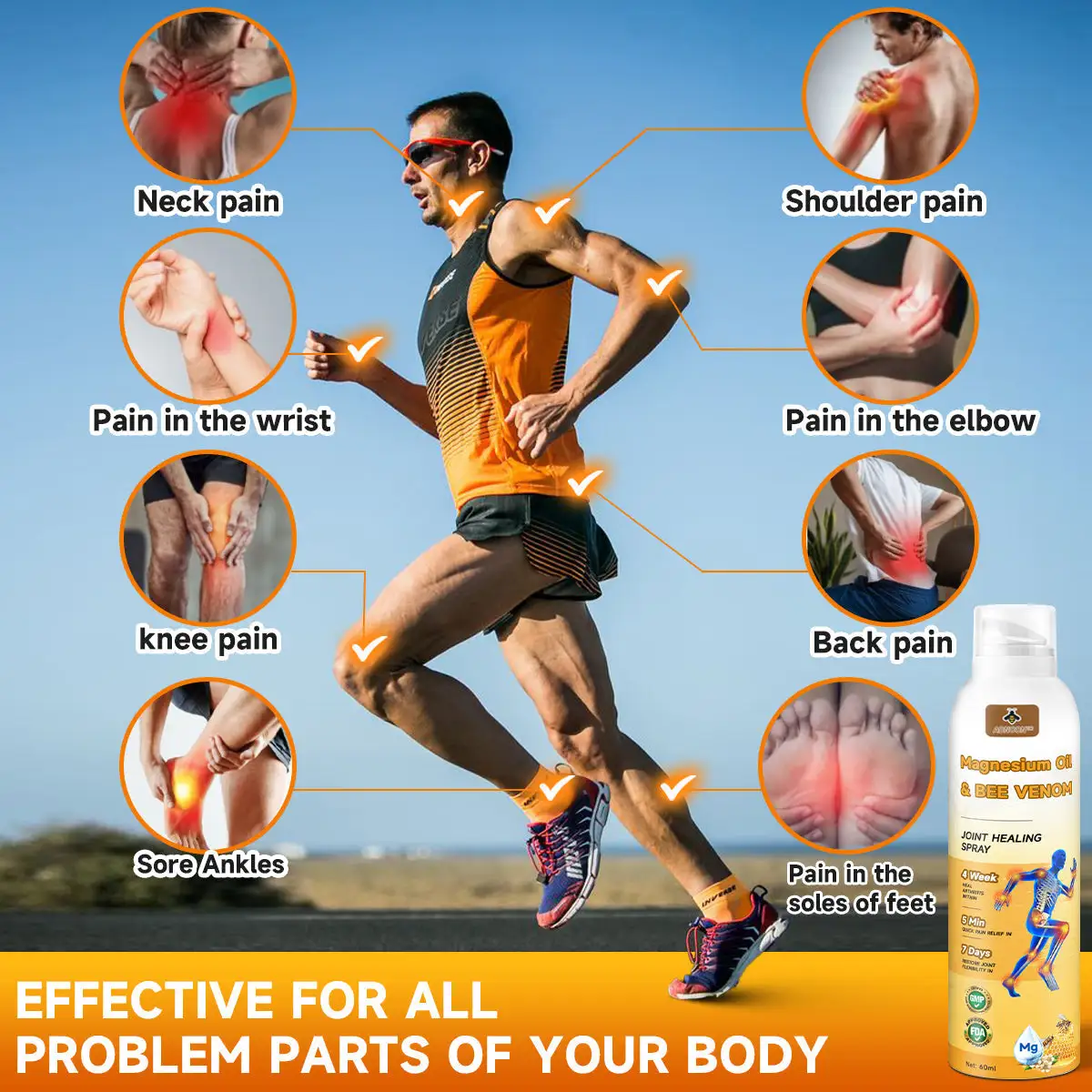 Magnesium Oil & Bee Venom Joint Healing Spray - Image 5