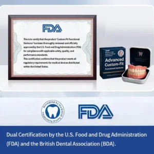 Alternative view of Advanced Custom-Fit Functional Dentures