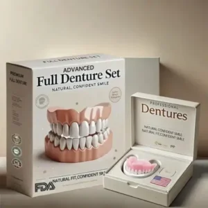Alternative view of Advanced Customized Full Denture Set