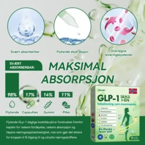 Seks-i-én helseløsning som munnvæske