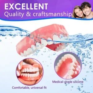 Alternative view of Advanced Customized Full Denture Set